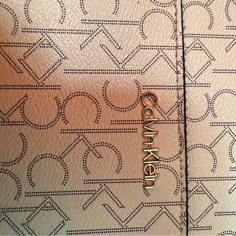 Calvin Klein Beige and Brown Satchel Set - Picture 2 of 7